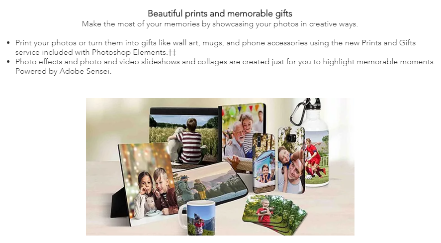 adobe photoshop elements features